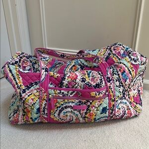 Vera Bradley Quilted Duffel Bag